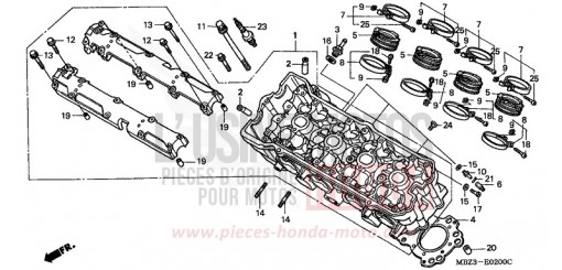 CULASSE CB600FY de 2000